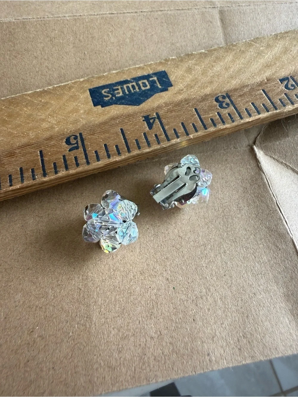 Vintage Clips On Earrings
